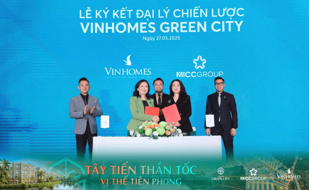 MICC Group “Nam tiến” – chính thức trở thành đối tác F1 phân phối Vinhomes Green City